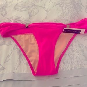 Brand New Hot pink Bikini bottom size small Victoria Secret!!